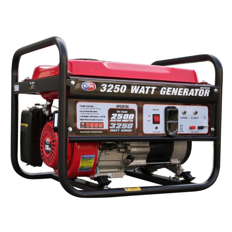 All Power 3250 Watt Portable Generator Gas Powered Generator for Home Power Backup, Hurricane Damage Restoration, EPA Ce