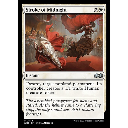 Stroke of Midnight | [WOE][U][{2}{W}][Instant][MTG Singles]