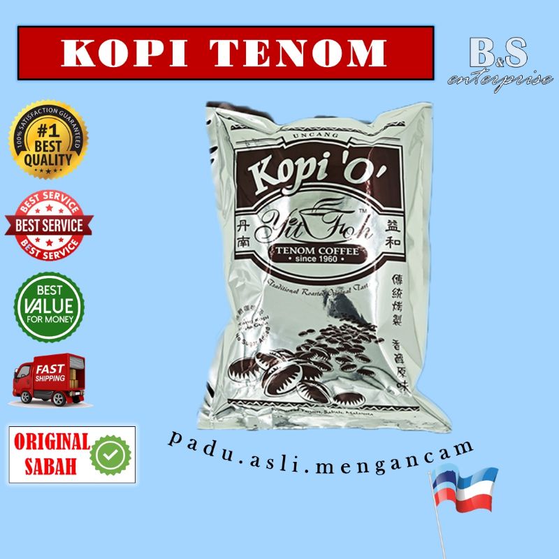 KOPI TENOM SABAH/KOPI TENOM ORIGINAL/KOPI TENOM YIT FOH
