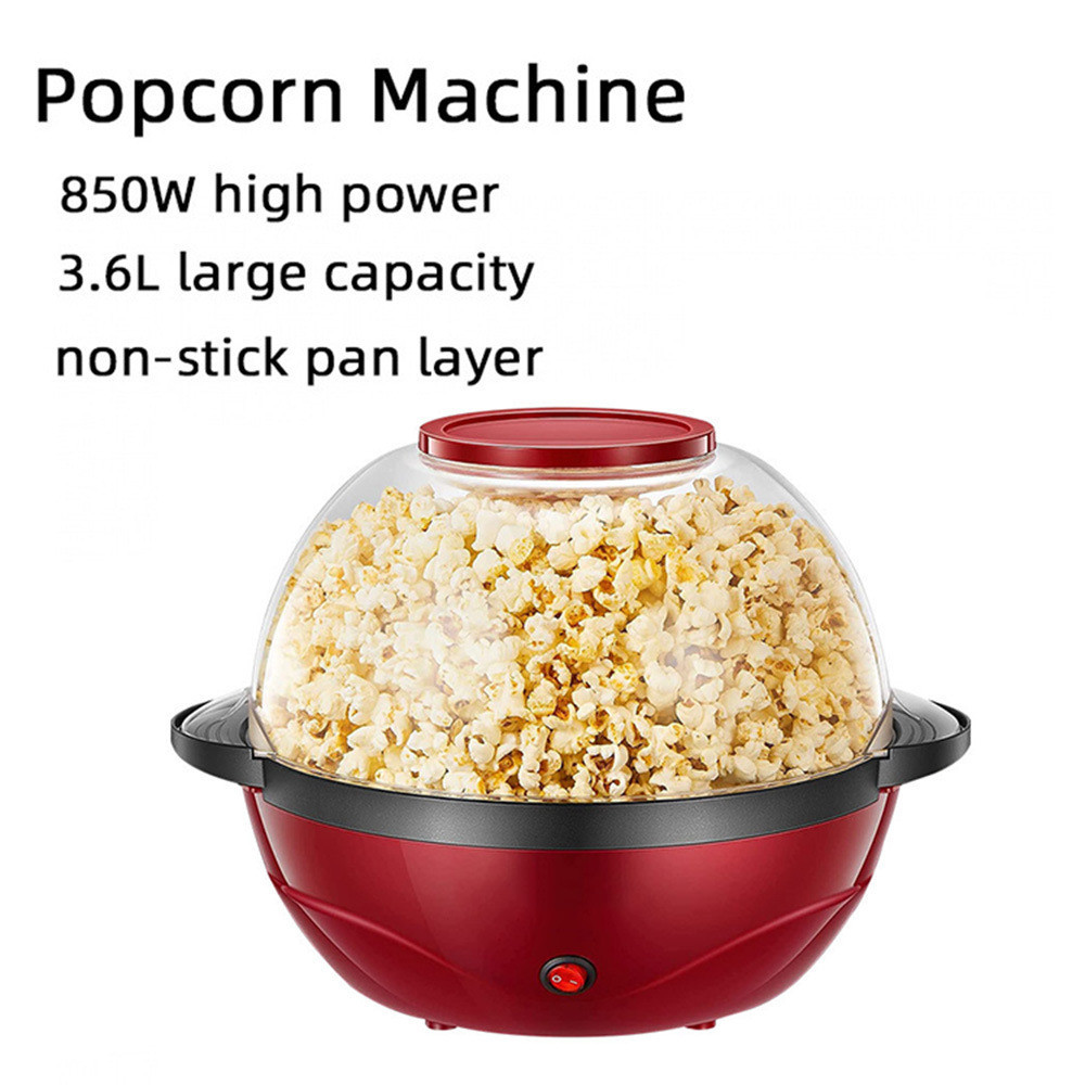 ST#🌳Household850WElectric Popcorn Machine Fully Automatic Popcorn Machine Electric Popcorn Machine Popcorn Maker MKPI