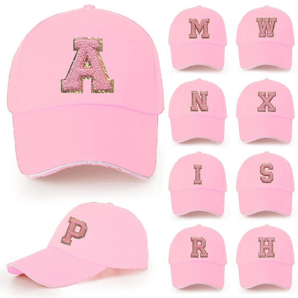Embroidery label Cotton Baseball Cap Men Women Summer UV-proof Visors Hats Fashion Cool Pink Snapback Hats