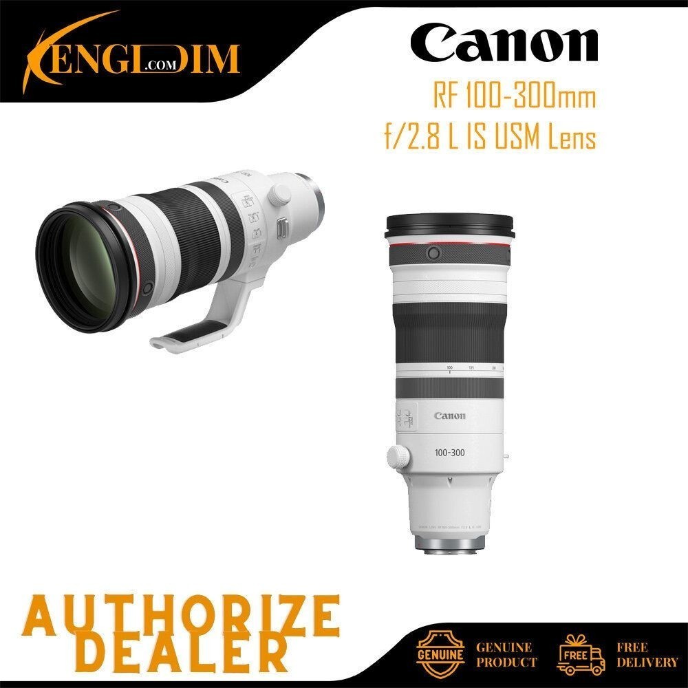 Canon RF 100-300mm f/2.8 L IS USM Lens (Canon RF) (Canon Malaysia Warranty)