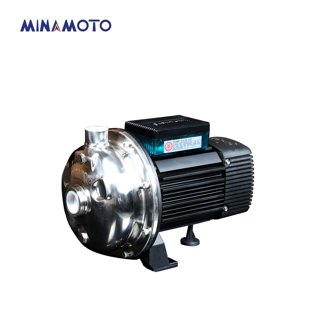 Small  220V Motor 0.18Kw Stainless Steel electric centrifugal hot Water Pump for Garden Fountains irrigation water suppl