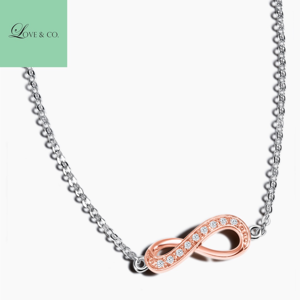 Love & Co. LVC Destiny Diamond Necklace - Infinity