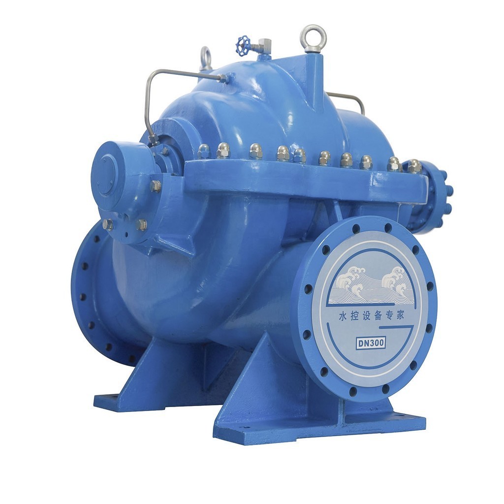 Horizontal Large Flow Electric Water Pump For Agricultural Irrigation double suction split case pump pumping unit