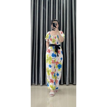 JUMPSUIT FLORAL | JUMPSUIT VIETNAM | JUMPSUIT PLUS SIZE