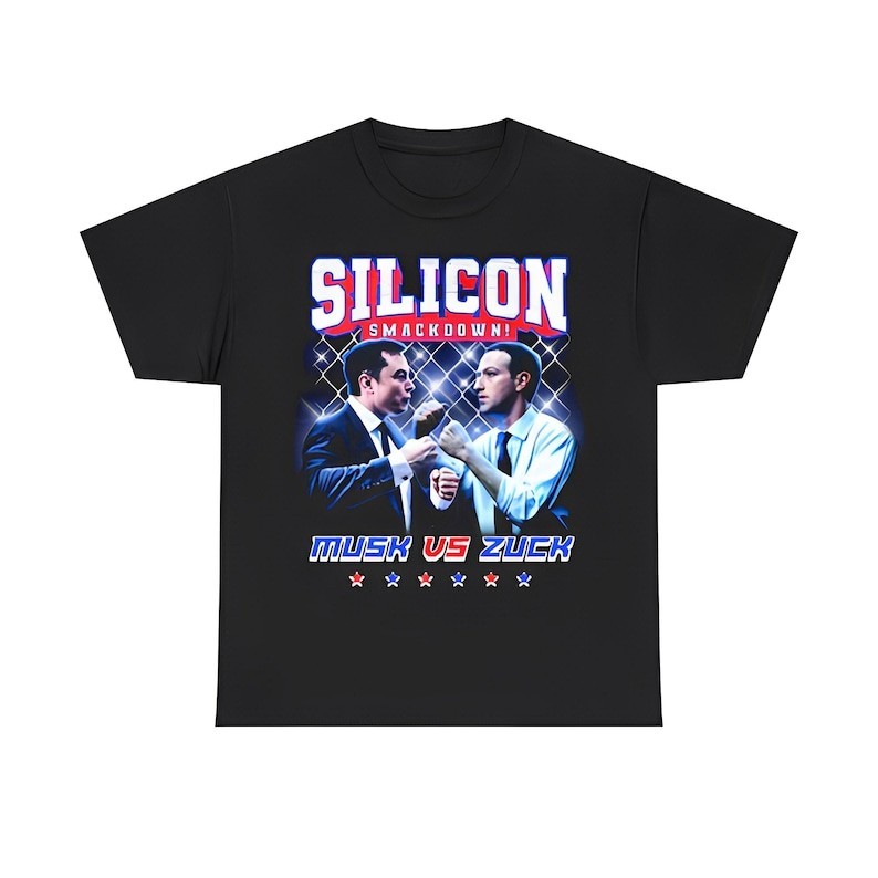 Elon Musk vs Mark Zuckerburg Fight Shirt, Elon Musk vs Mark Zuckerburg Fight Merch TikTok T-Shirt,