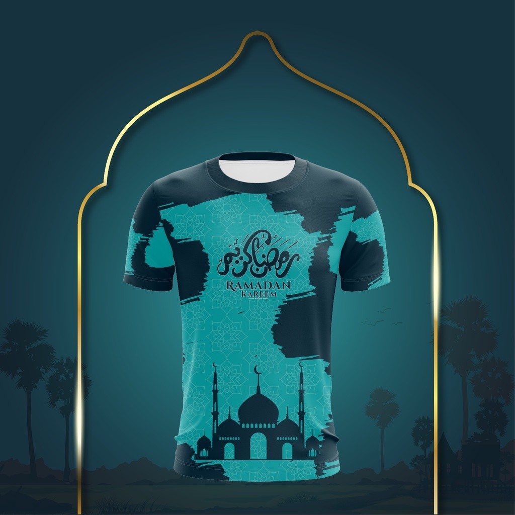 READY STOCK MALAYSIAAxellent Ramadan Tee Tshirt Islamic Jersey Sublimation Pickle Ball Jersey