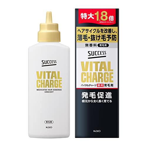 Direct from JAPAN [Amazon.co.jp Limited] Success Vital Charge Medicated Hair Growth 360ml Extra Large Approx. 1.8 Times [Quasi-drug] Contains unique active ingredient [t-flavanone] Hair growth promotion