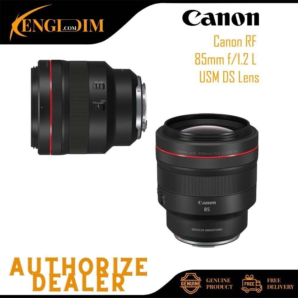 Canon RF 85mm f/1.2L USM DS Lens (Canon Malaysia 3 Years Warranty)