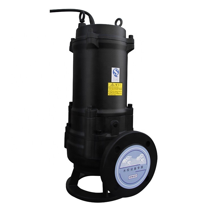 WQ sewage centrifugal submersible pump system sump Vertical Sewage Pump