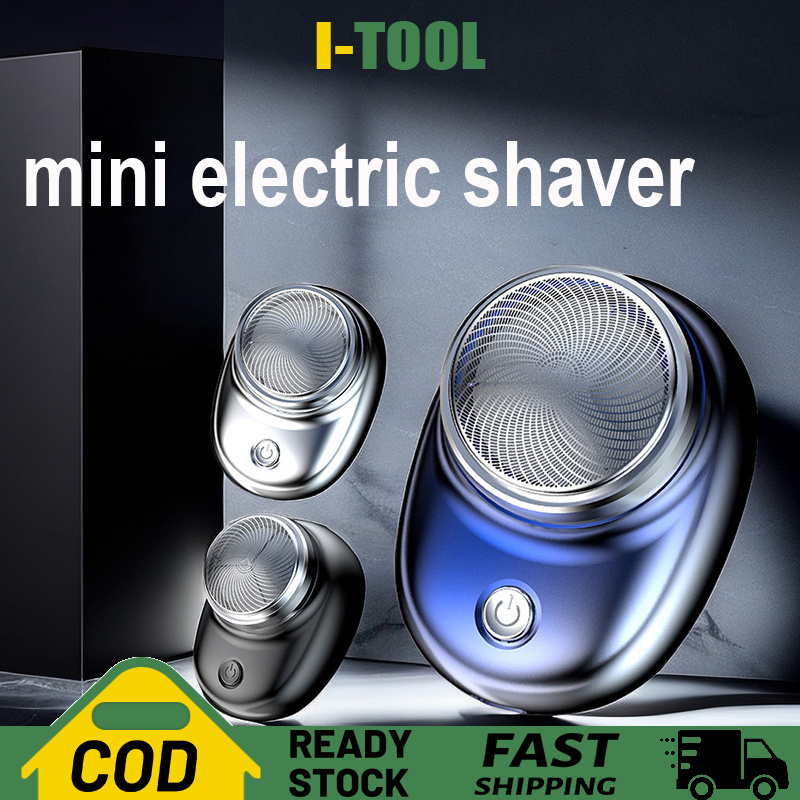 portable mini electric shaver Waterproof electric shaver travel Beard Trimmer 剃須刀電動