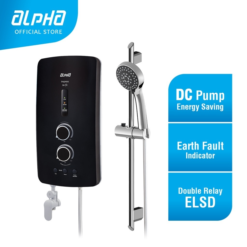 ALPHA IM9 i Instant Water Heater DC Pump
