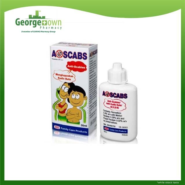 A-SCABS ANTI-SCABIES LOTION 30ML