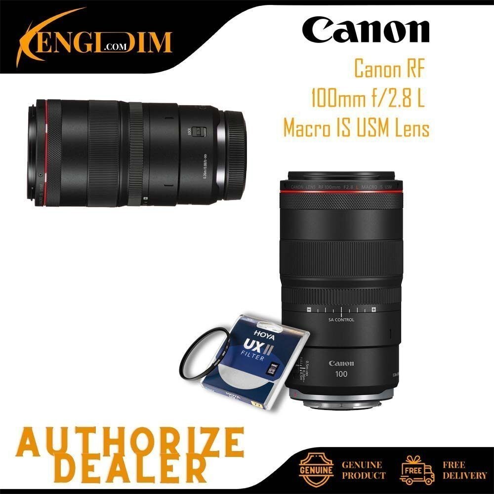 Canon RF 100mm f/2.8L Macro IS USM Lens