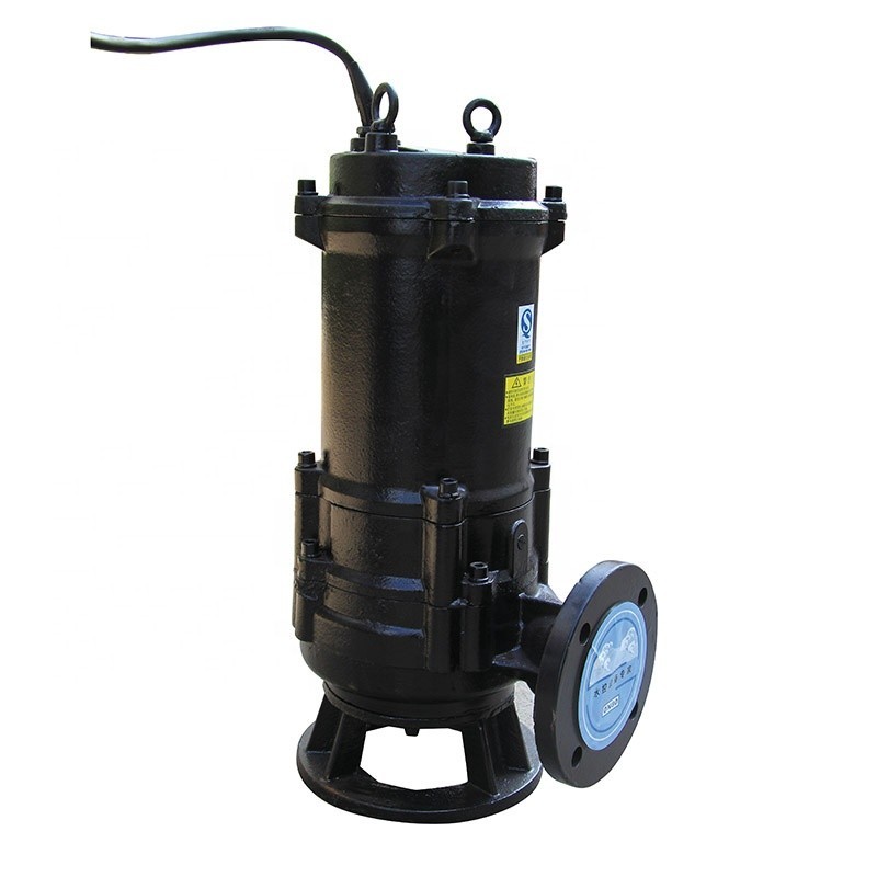 WQ portable horizontal waste water pump horizontal inline sewage pump