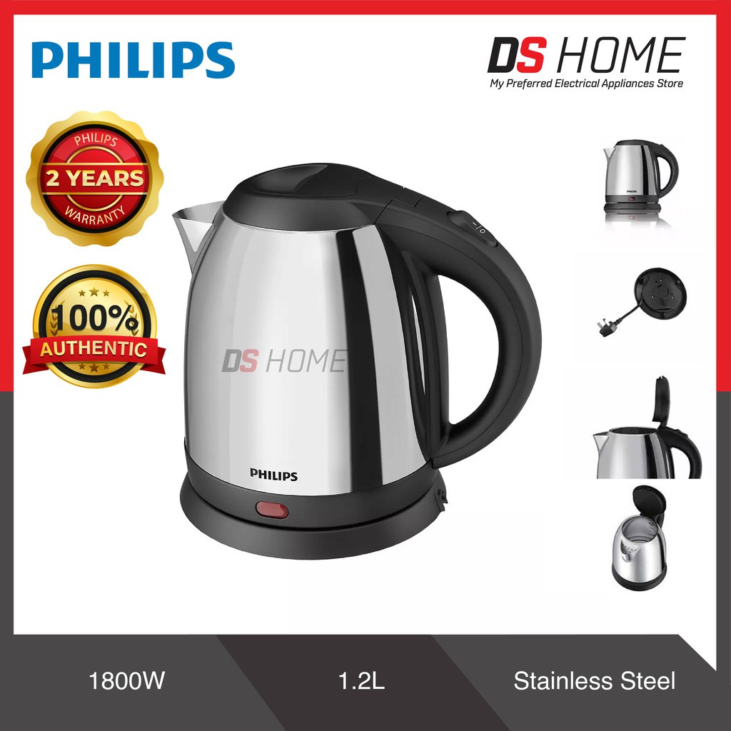 🔥HOT DEALS🔥 PHILIPS HD9303 JUG KETTLE 1.2L SS (HD9303/03) CEREK JUG