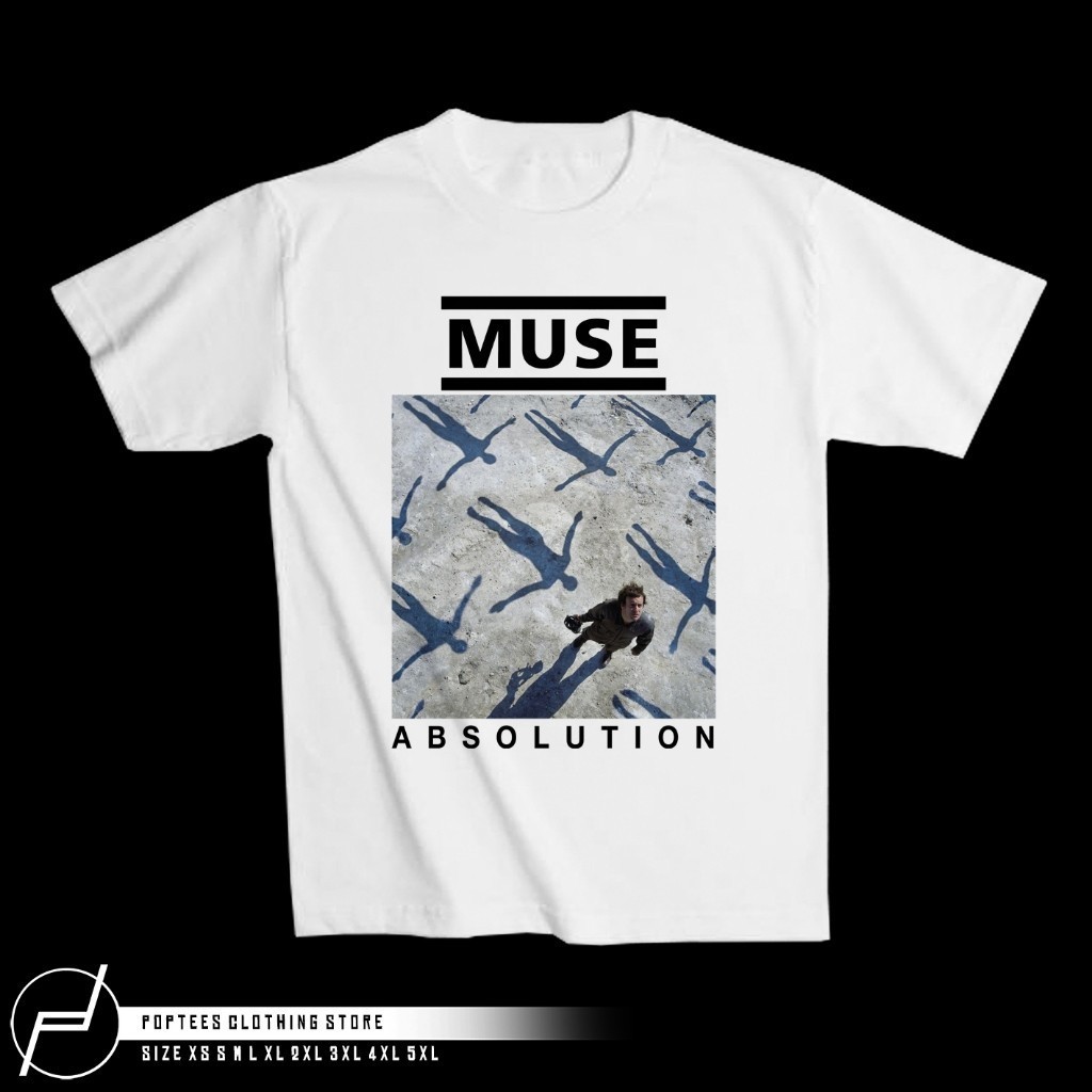 MUSE BAND 100% COTTON T-SHIRT UNISEX GRAPHIC PRINTED