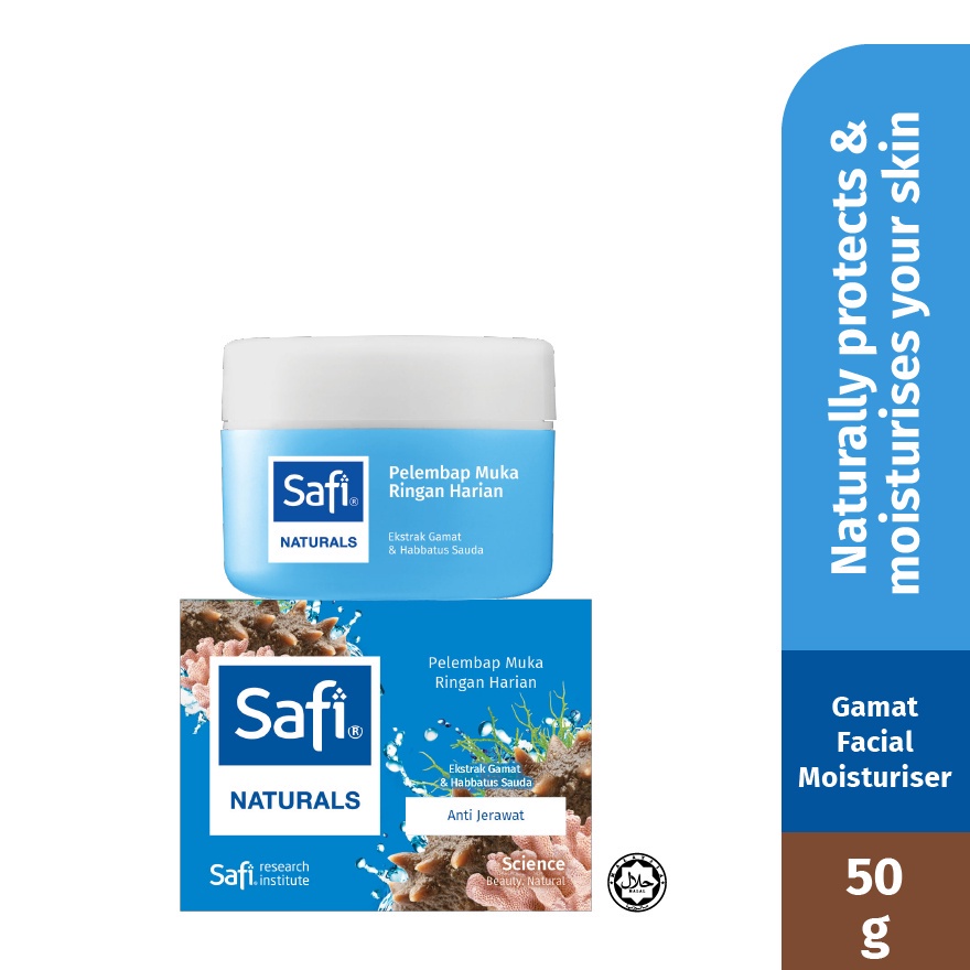 SAFI Naturals Anti-Acne Facial Moisturiser | Gamat | Habbatus Sauda