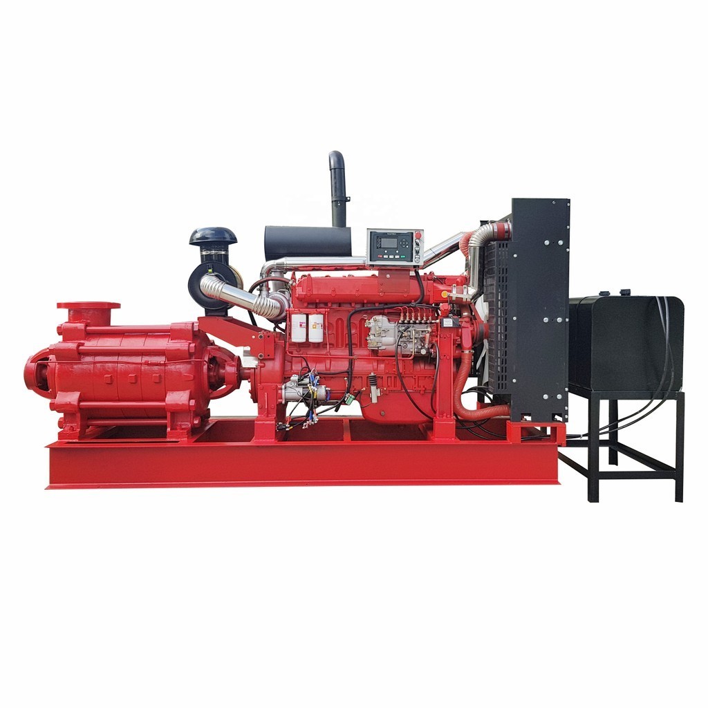 XBC small diesel water pump engine and electric centrifugal motor pumps system fire