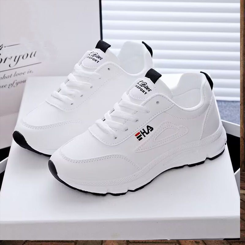 Hot-selling Sports Shoes Women 2023 Spring Autumn New Style Women's Shoes Casual Running Shoes Korean Version White Shoes Women Daddy Shoes Women