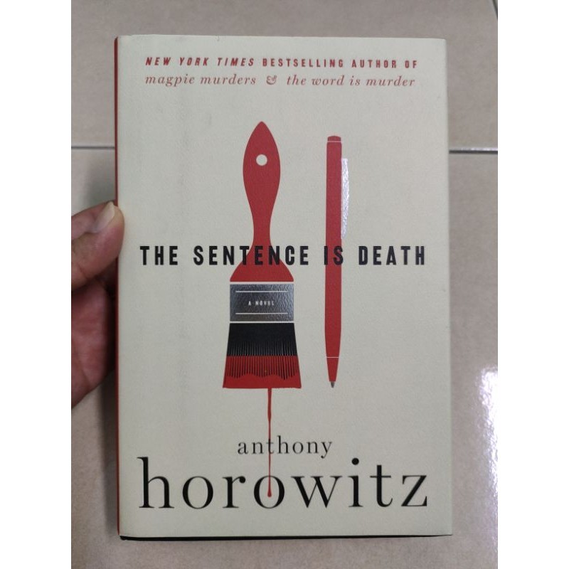 [BB] [100% Original] (Hardcover) The Sentence is Death by Anthony Horowitz (Detective / Crime / Mystery /Thriller)