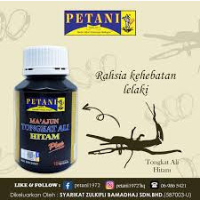 🎉PETANI MA'AJUN BLACK TONGKAT ALI PLUS (15 BIJI) & KAPSUL TONGKAT ALI HITAM 80 BIJI
