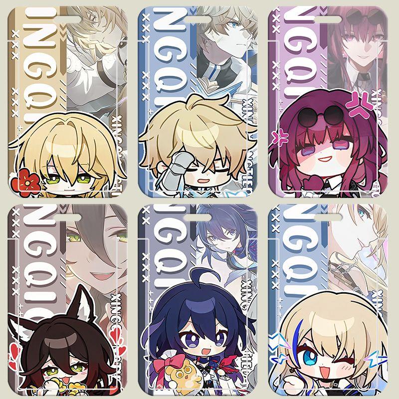 Honkai: Star Rail March 7th Tingyun Jing Yuan Franz Kafka Bailu Blade Collapse Star Dome Railway Merchandise Meal Card Holder Student Card Silver Wolf Bus Card Yan