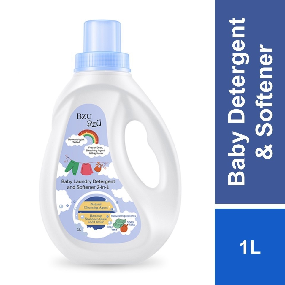 BZU BZU Baby Laundry Detergent and Softener 1L