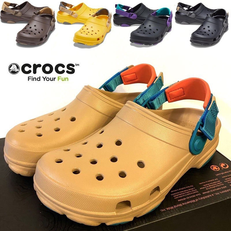 Ready Stock In Malaysia 100% Original Crocs Classic All Terrain Clogs AUTHENTIC-UNISEX