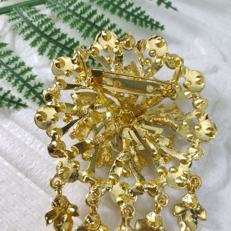 Multi Versatile Bros Kebaya Kutubaru / Bross Kutu baru /Bros Dada Pengantin Premium - Image 3