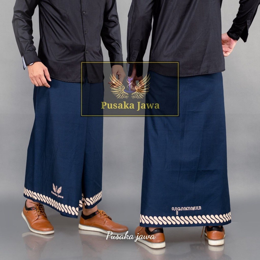 Premium Multi Pekalongan BATIK Sarong SENOPATI MOTIF Plain MAHDA Latest Men's FASHION - Image 2