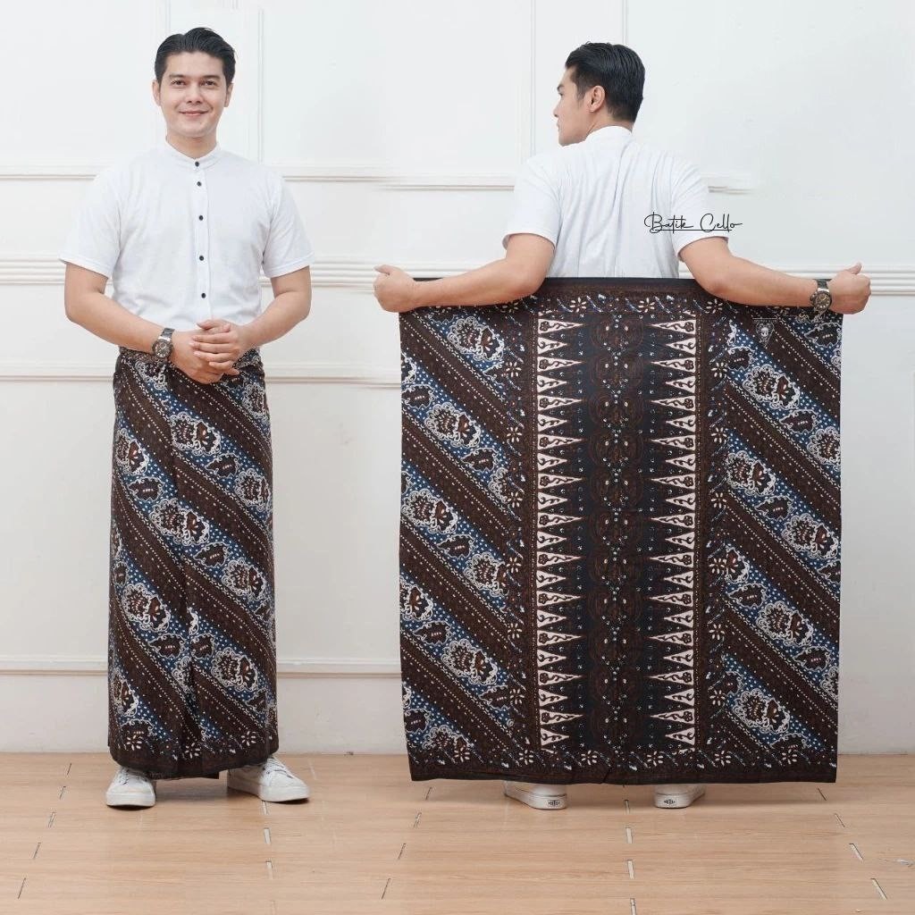 Durable Purpose Gus Iqdam Kautsar Batik Sarong Laseman motif Adult Men's Pekalongan Reliable - Image 2