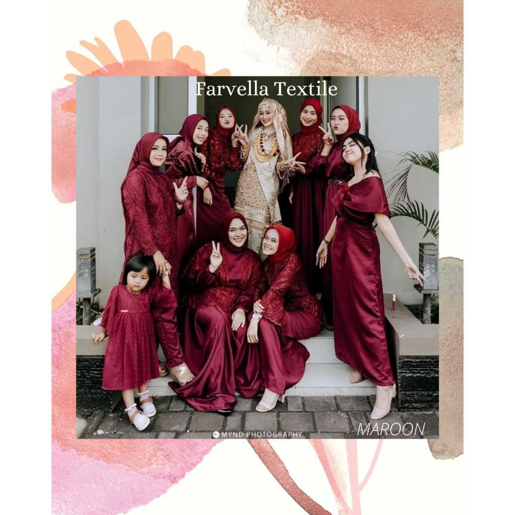 Purpose Multi BAHAN KAIN PER 1 Meter Satin Velvet Premium untuk GAMISDRESSBRIDESMAIDSKEBAYA WARNA BOLD&VIBRANT Essent... - Image 4