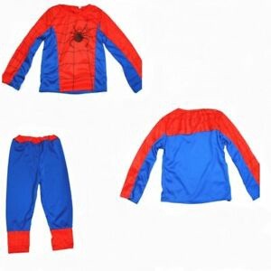 Purpose Quality NEW Boys 3Pcs Spiderman Fancy Dress Outfits Cosplay Party Costume Kids Sleepwear Versatile - Image 4
