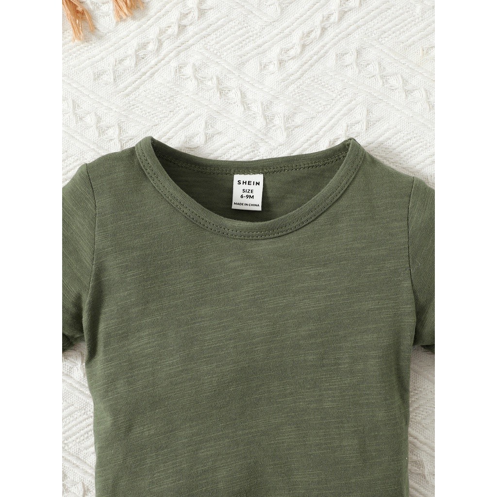 Premium Essential 2PCS Clothes Baby Boy 1-3 Years Fashion Cool Top Cute Animal Print T-shirt Summer Kids Casual Shirt... - Image 3