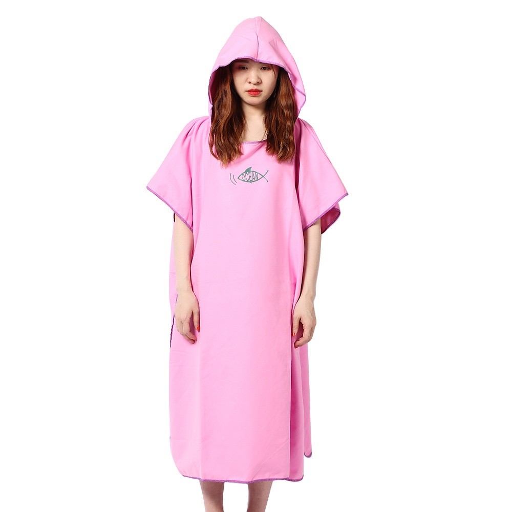 Premium Have WATTLE Microfiber Beach Changing Towel Quick-Dry Robe Surf Poncho Swimming Bathing Surfing Summer Dress ... - Image 2