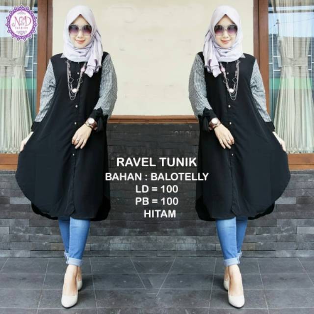Must Essential Ravel Tunic Raya Aidil Fitri - Image 2