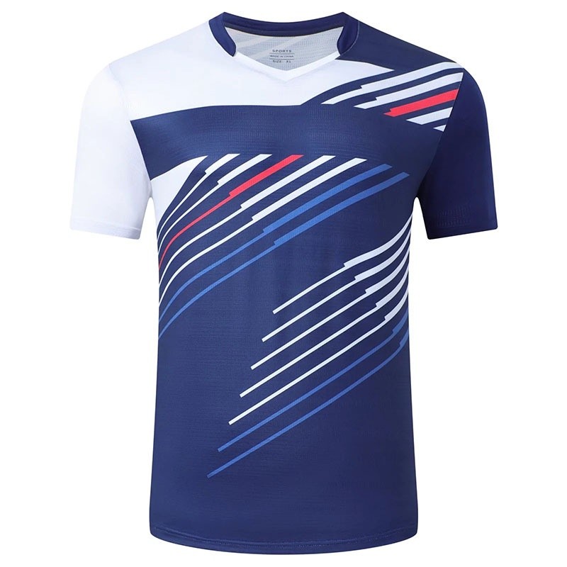 Must Multi Ready Stock Badminton Basketball Football Table Tennis Jersey Suits Contest Team Uniform Set Baju Lelaki J... - Image 2