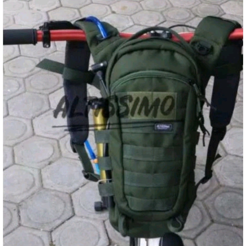 Purpose Multi Army NEW 15 Liter Bike Backpack 3 Pocket Space Essential Must - Image 5