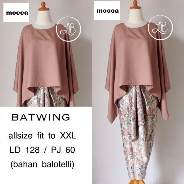 Versatile Multi MODERN Top BATWING KEBAYA JUMBO - Image 2