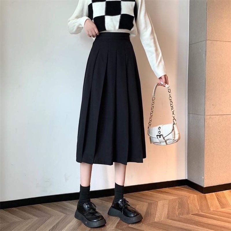 Versatile Quality Long Pleated Skirt Super tennis Have