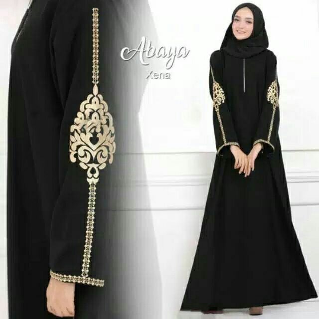 Multi Quality Muslimah Clothing HITAM Abaya Black Robe sonia arabian Turkey dubai muslim - Image 5