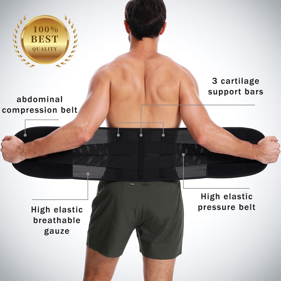 Purpose Multi Worthdefence Orthopedic Corset Back Support Gym Fitness Weightlifting Belt Waist Belts Squats Dumbbell ... - Image 2
