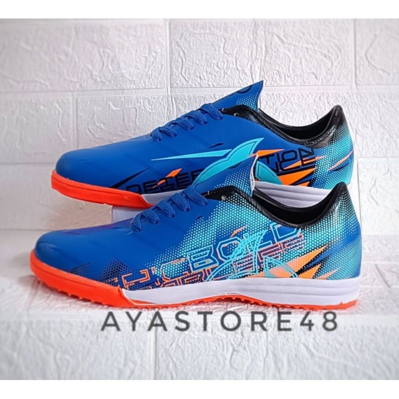 Active Running @INT>Latest!!!!!! Catalyst legion V3 futsal Shoes navy Black orange Training - Image 2