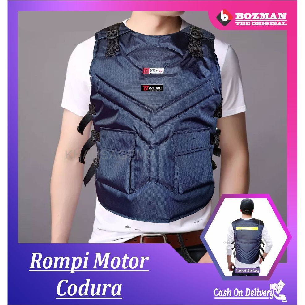 Quality Reliable Motorcycle Vest Touring / Bikeer Material Cordura Premium Body Protector Safety Accessories Riding W... - Image 2