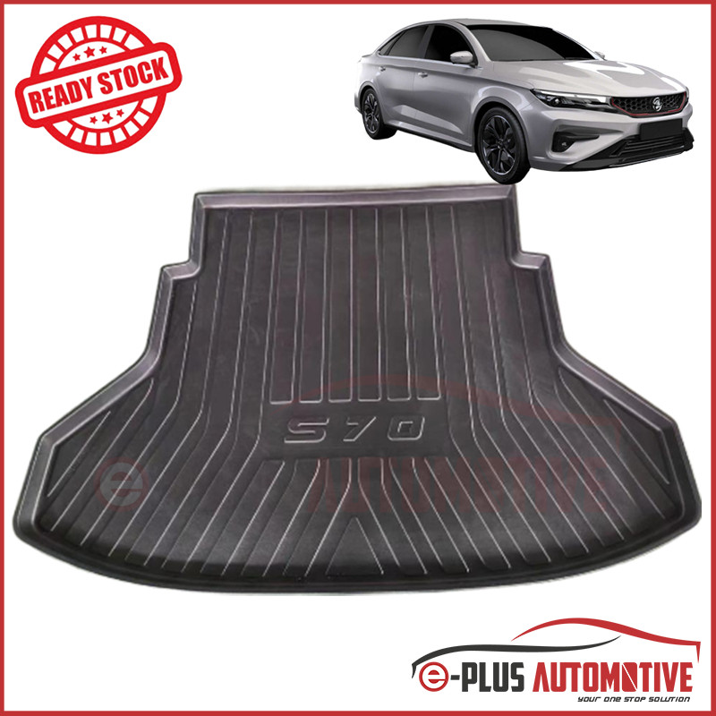Custom Fit Original OEM ABS Non Slip Rear Car Boot Cargo Trunk Tray Compatible With Proton S70 S 70 2024