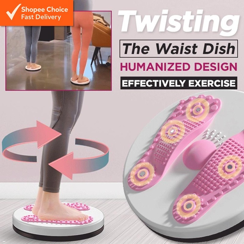 Waist Twister - 360° Rotating Twisting Disc for Easy Slimming & Shaping Home Fitness Equipment