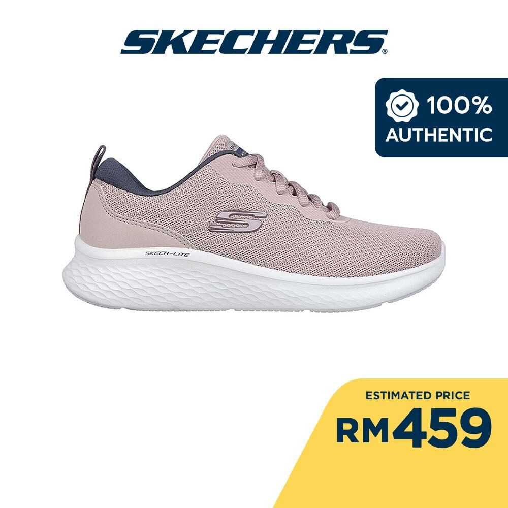 Skechers Women Sport Skech-Lite Pro Casual Shoes - 150044-MVBL Air-Cooled Memory Foam Kasut Sneaker, Perempuan