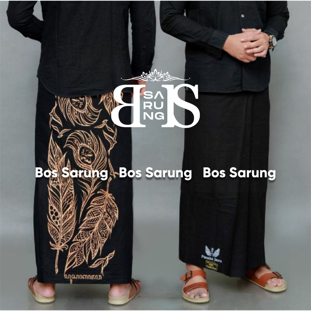 Durable Versatile Godhong Highlight Batik Sarong Pekalongan Santri Super Rayon Material - Image 2